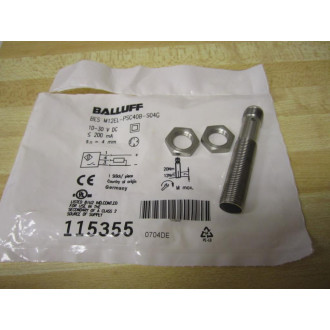 Balluff BES-M12EL-PSC40B-S04G Proximity Switch
