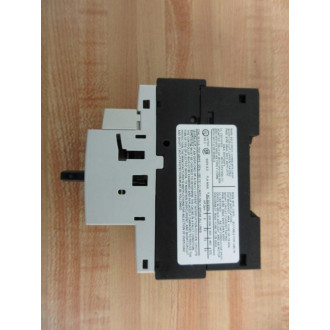 Siemens 3RV1021-1GA10 4.5-6.3A Circuit Breaker 3RV10211GA10 With 3RV1901-1E - New No Box