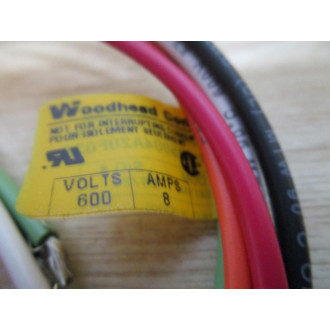 Woodhead 1R5004A20F030 Brad Harrison Connector Cable 5P Female