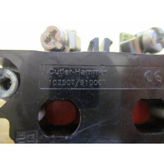 Cutler Hammer 10250T91000T Eaton Block 2N.C. - New No Box