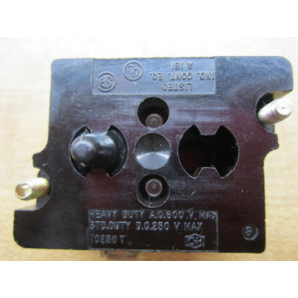 Cutler Hammer 10250T Contact Block 10250T 1N.O - Used