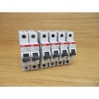 ABB S201-K4 Circuit Breaker K4A S201K4 ~230V, W Indicator (Pack of 6) - Used