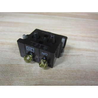 Cutler Hammer 10250T91000T Eaton Block 1NO1NC (Pack of 2) - Used