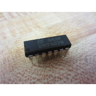 National Semiconductor DM7427N Integrated Circuit (Pack of 3)