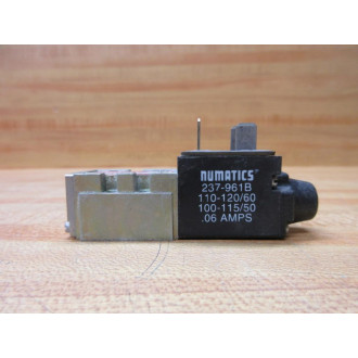 Numatics 031SA4002 Single Solenoid Valve W237-961B - Used