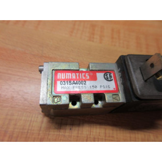 Numatics 031SA4002 Single Solenoid Valve W237-961B - Used