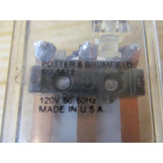 Potter & Brumfield KU-5612-120V Relay KU-5612-120V - Used