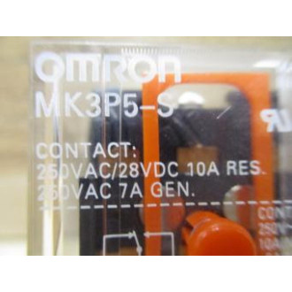 Omron MK3P5-S-120VAC Relay MK3P5S120VAC - Used
