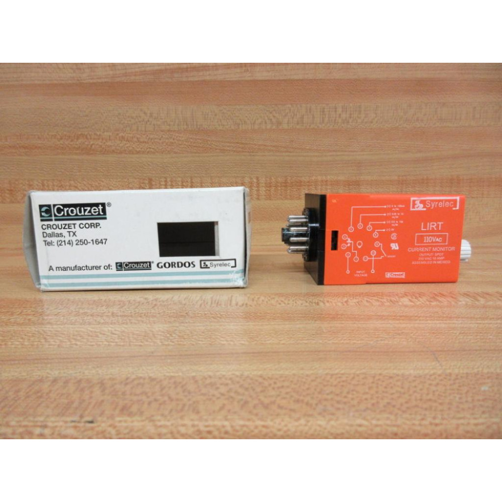 Crouzet Syrelec LIRT110A Current Control Relay