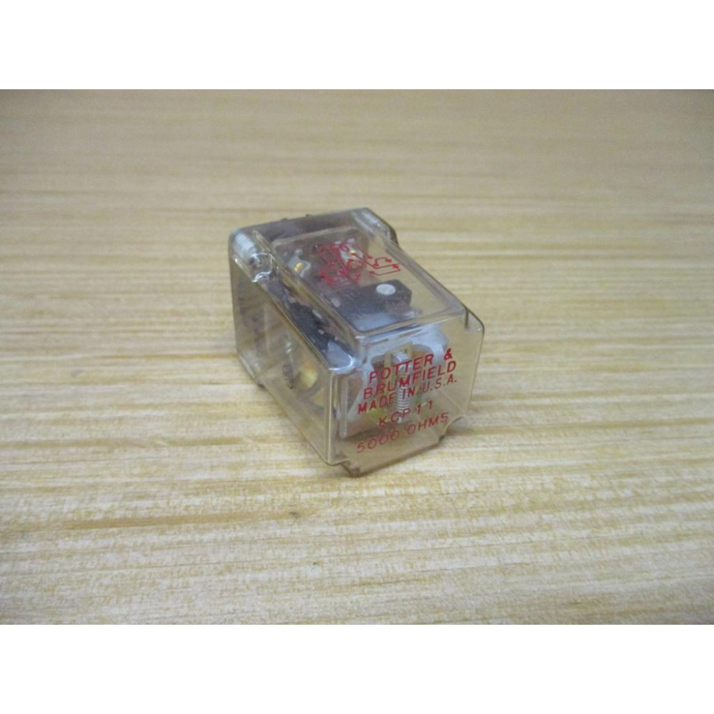 Potter & Brumfield KCP11-5000 Ohms Relay KCP11-5,000 Ohms - Used