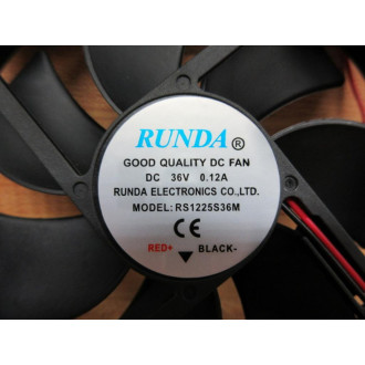 Runda RS1225S36M DC FAN 36V 0.12A - New No Box