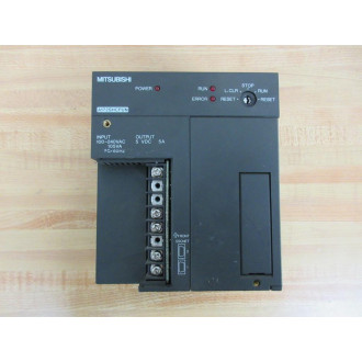 Mitsubishi A172SHCPUN PLC Module Rack Without Red Cover - Used