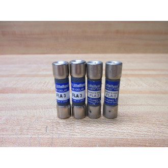 Littelfuse FLA-3 Fuse FLA3 (Pack of 4) - New No Box