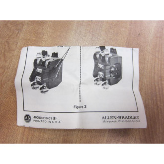 Allen Bradley 595-A34 Auxiliary Contact  595A34