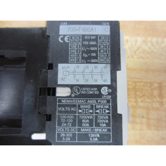 Allen Bradley 700-F400A1 Relay 700F400A1