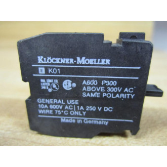 Klockner Moeller EK01 Contact EKO1 - New No Box