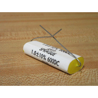 Sprague 431P Capacitor 1.0 ± 10% 600DC - New No Box