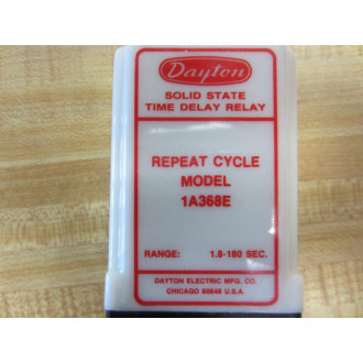 Dayton 1A368E Time Delay Relay - Used