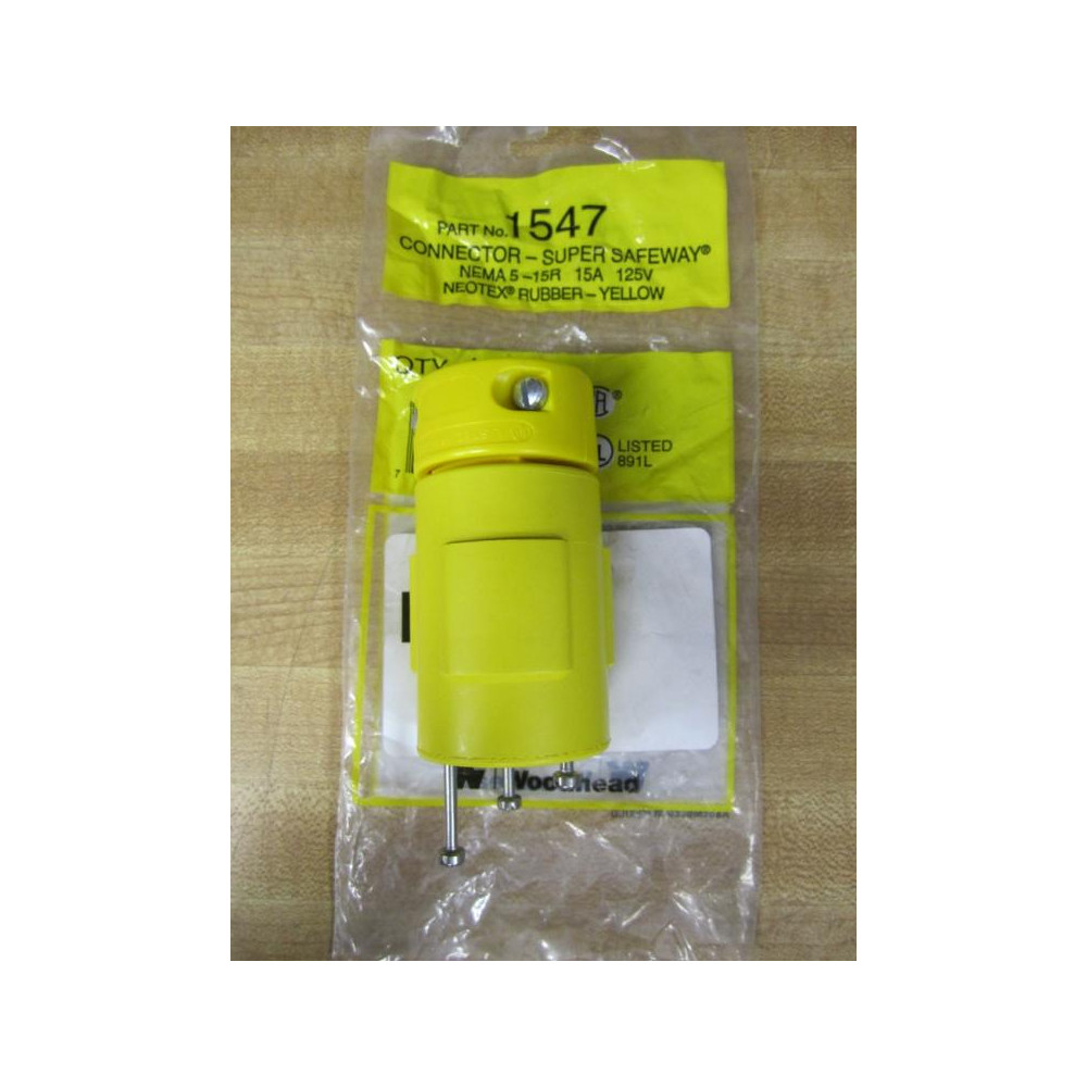 Woodhead 1547 Connector 15A