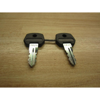 Allen Bradley 800F-AKR3825 Keys (Pack of 2)