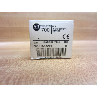 Allen Bradley 700-HA33Z24V DC Relay 700-HA33Z24VDC Series D