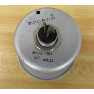Bourns 3650S-1-503 Potentiometer 3650S1503 1 WO Lens (Pack of 2) - Used