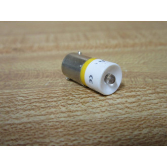 Siemens 52AEE4 Yellow LED Lamp Bulb 130VAC EBT (Pack of 4)