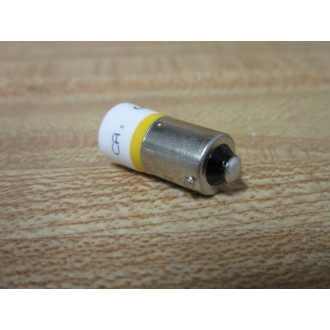 Siemens 52AEE4 Yellow LED Lamp Bulb 130VAC EBT (Pack of 4)