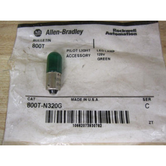 Allen Bradley 800T-N320G LED Lamp 800TN320G 120VAC