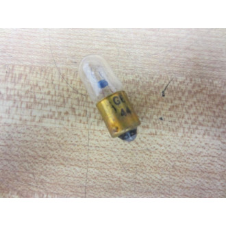 General Electric 44 GE Minature Lamp Light Bulb Gold Base (Pack of 10) - New No Box