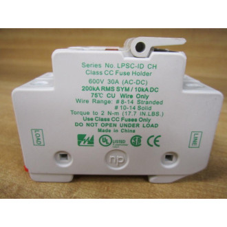 Littelfuse LPSC-ID-CH Fuse Holder LPSC002ID - New No Box