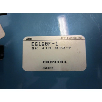 ABB EG 160-1-UL Asea Contactor EG1601UL - Used