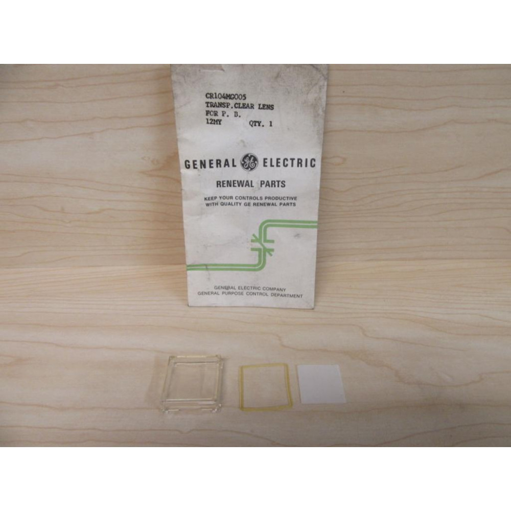 General Electric CR104MG005 Clear Lens