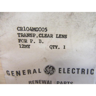 General Electric CR104MG005 Clear Lens