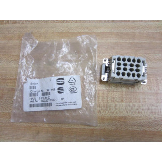 Harting 09320183001 Connector HAN 18 EE-M-C