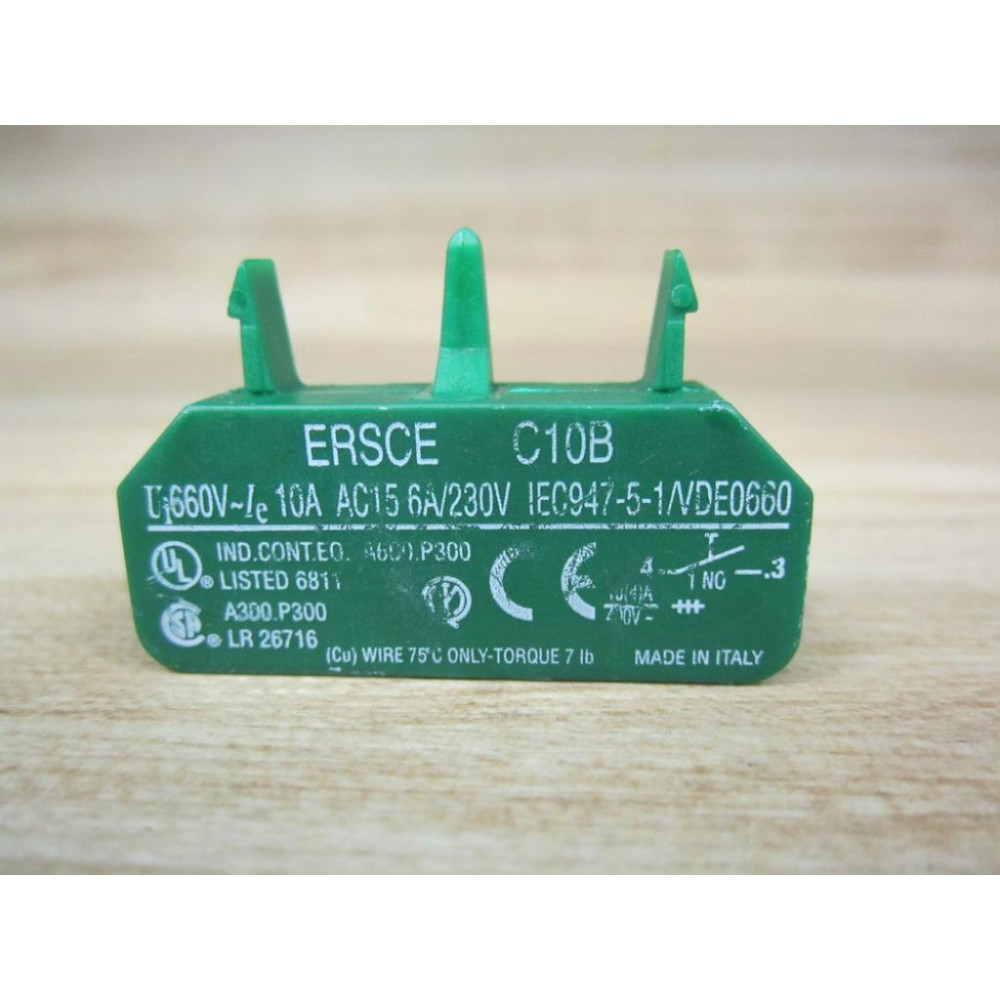 Ersce C10B Controls Contact - New No Box