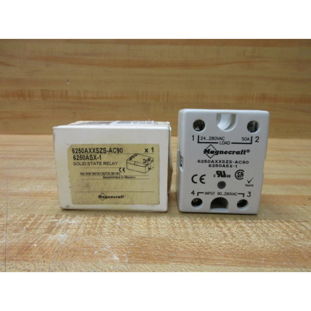 Magnecraft 6250AXXSZS-AC90 Solid State Relay 6250AXXSZSAC90