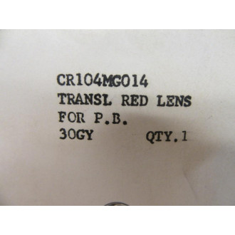 General Electric CR104MG014 Switch Cover Lens