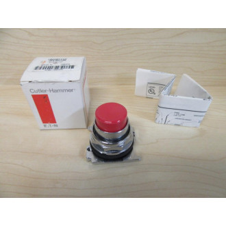 Cutler Hammer 10250T112 Red Pushbutton