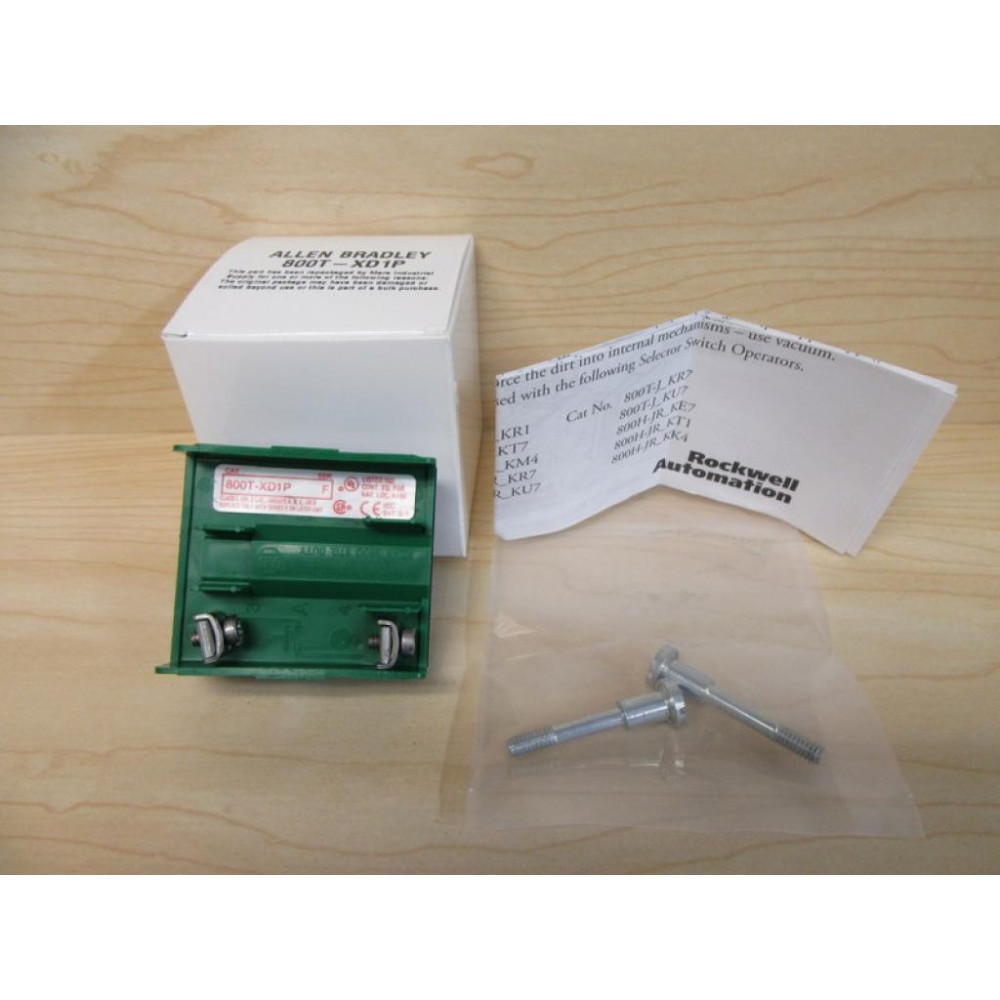 Allen Bradley 800T-XD1P Contact Block 800TXD1P Series F