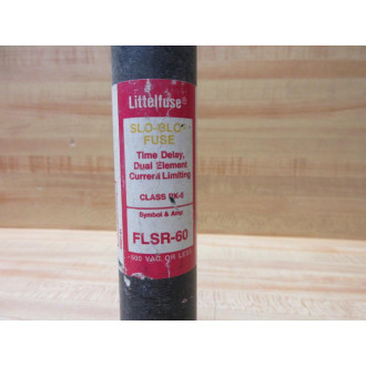 Littelfuse FLSR-60 Fuse Cross Ref 486L43, FLSR060 (Pack of 7) - Used