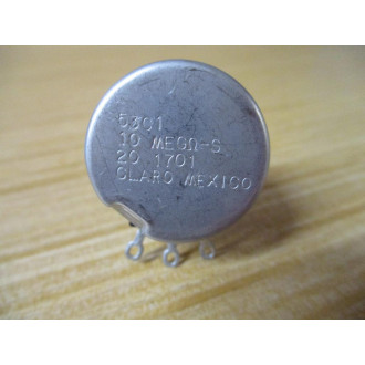 Clarostat 5301 Potentiometer 10 MEGΩ - New No Box