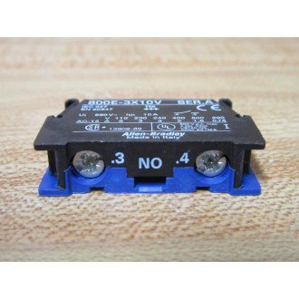 Allen Bradley 800E-3X10V Contact Block 800E3X10V - New No Box