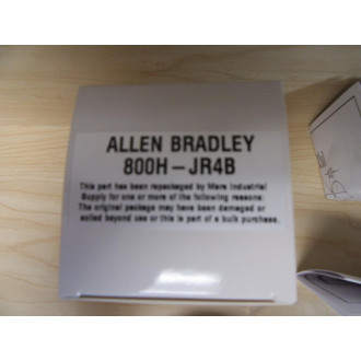 Allen Bradley 800H-JR4B Selector Switch 800HJR4B
