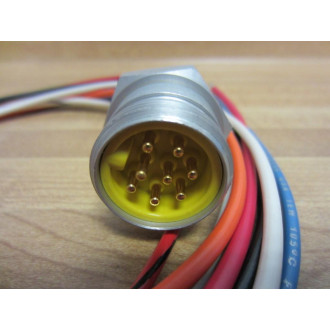 Daniel Woodhead 43039 Receptacle 600V 7A 8P Male + - New No Box