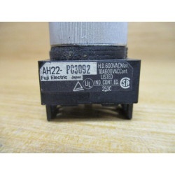 Fuji Electric AH22-PC3092 Selector Switch AH22PC3092 - Used