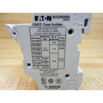 Eaton CHCC Fuse Holder 3 Pole - Used