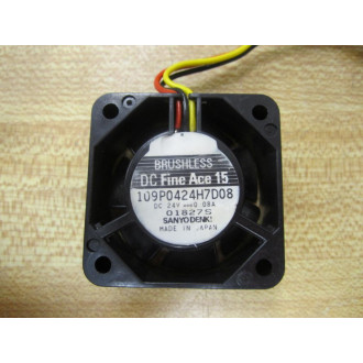 Sanyo Denki 109P0424H7D08 Fan - Used