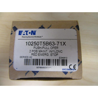 Eaton 10250T5B63-71 Push Pull Switch