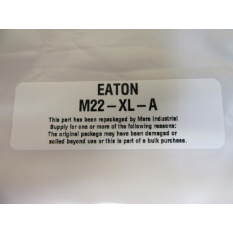 Eaton Moeller M22-XL-A Lens